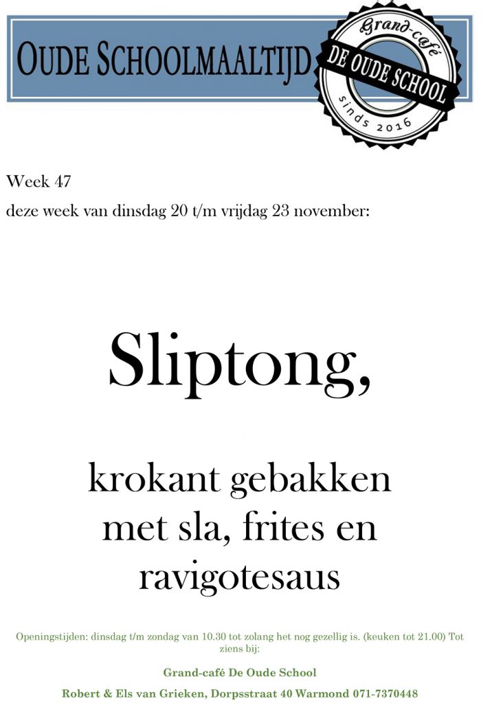 Grand Cafe de Oude School