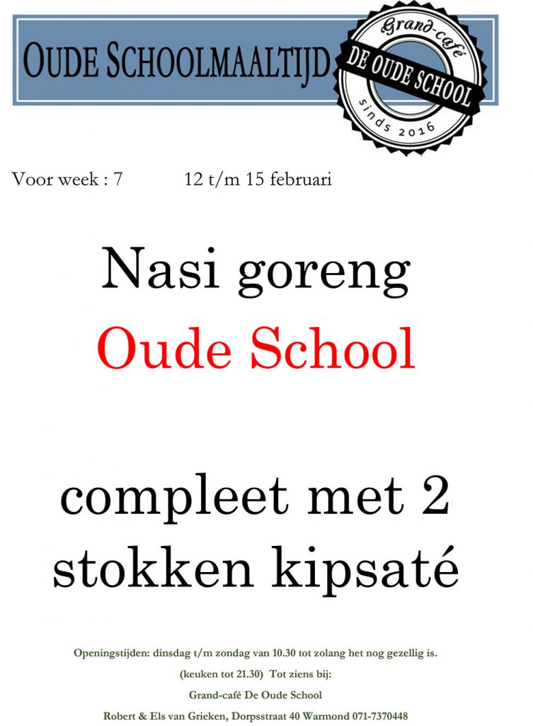 Grand Cafe de Oude School
