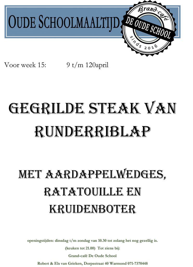 Grand Cafe de Oude School