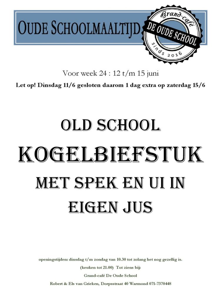 Grand Cafe de Oude School