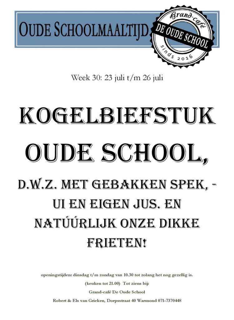 Grand Cafe de Oude School