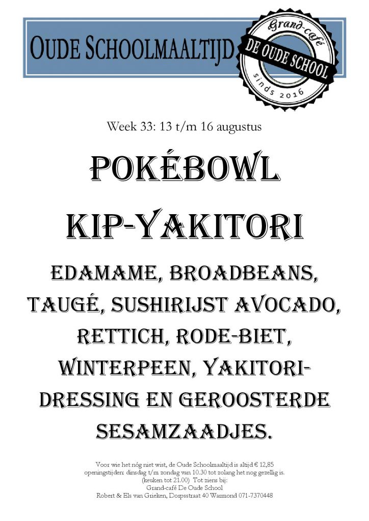 Grand Cafe de Oude School