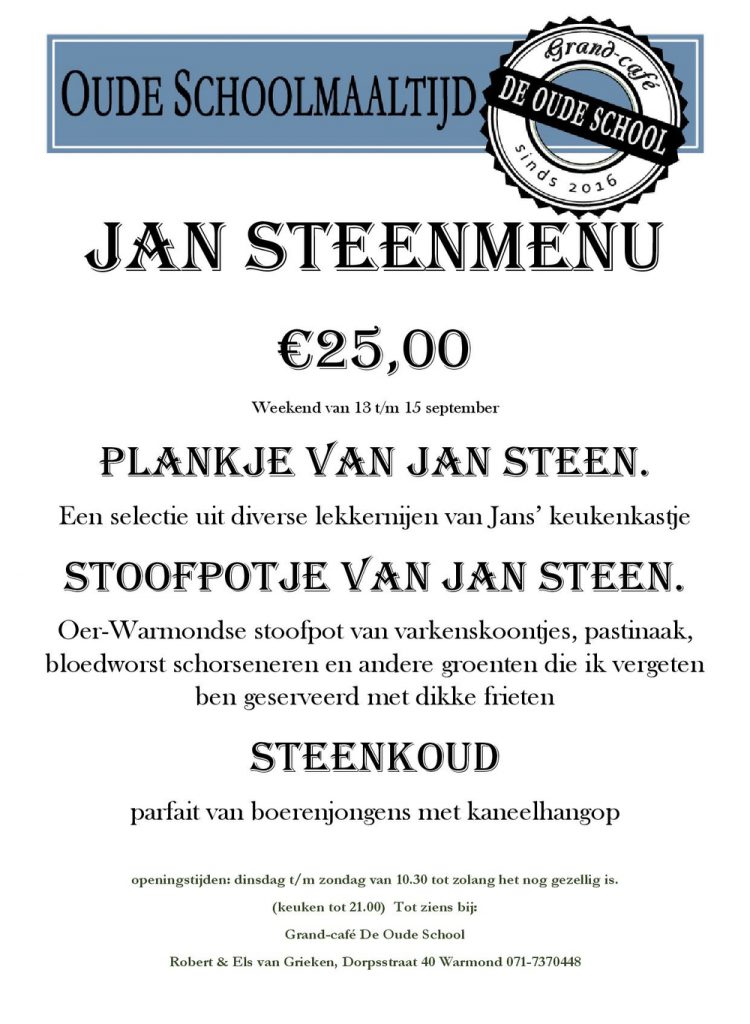 Grand Cafe de Oude School