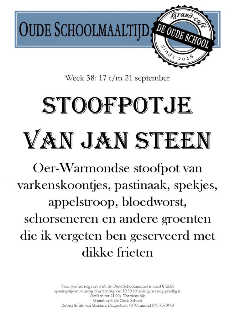 Grand Cafe de Oude School
