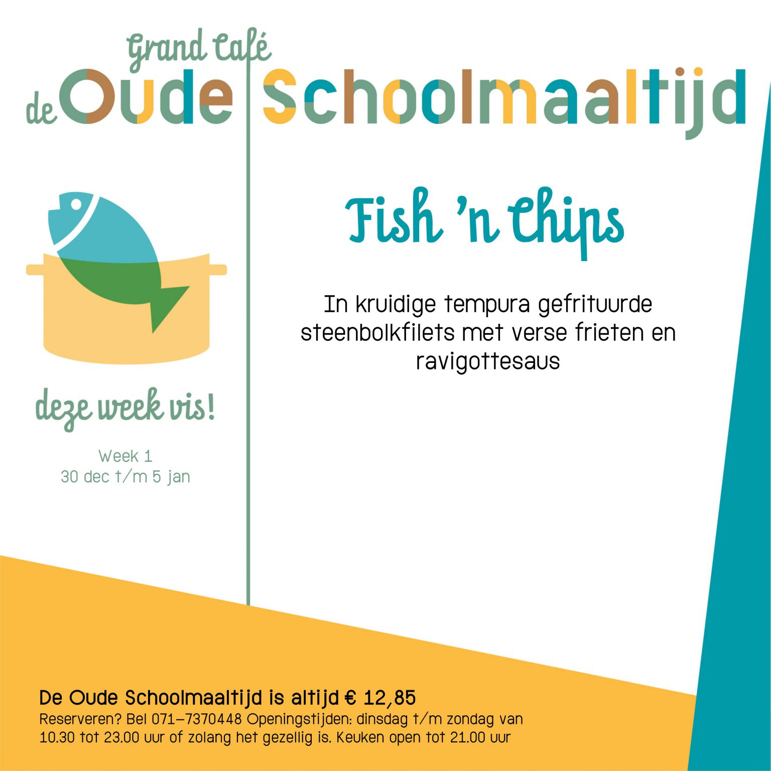 Oude Schoolmaaltijd